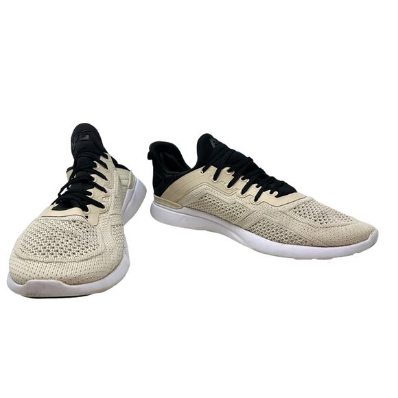Apl Techloom Tracer Sneaker Trainer Black Cream Beige‎ White Size US 10 - Picture 2 of 13